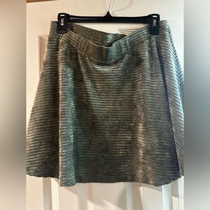 So Kohs large Olive green velvet skirt